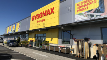 Byggmax starts the year with growth of 7.2 per cent