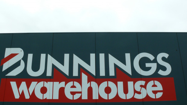 Bunnings operates around 280 stores in Australia and New Zealand.
