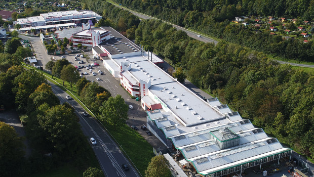 The Bauking headquarters in Iserlohn: through this subsidiary, a member of the German Hagebau Group, CRH is also active in the DIY business.
