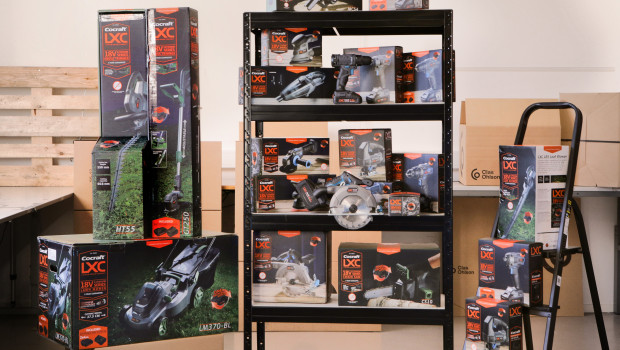 Clas Ohlson's new Cocraft LXC power tools range includes 20 items.