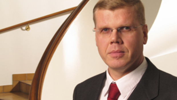 Moves up to the very top at Kesko: Matti Halmesmäki.