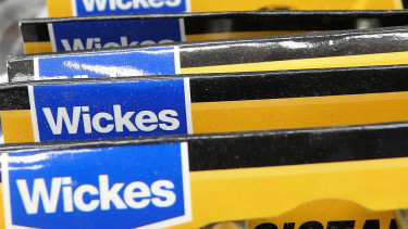 Wickes sales shrank by 2.5 per cent in 2018