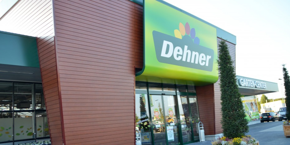 Dehner facade, wooden look
