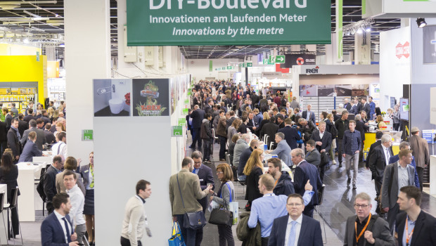 The DIY Boulevard at the Eisenwarenmesse 2018 will be extended by 235 metres. The DIY Boulevard at the Eisenwarenmesse 2018 will be extended by 235 metres.