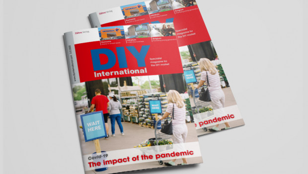 The Covid-19 pandemic is influencing the latest issue of the DIY International trade magazine.
