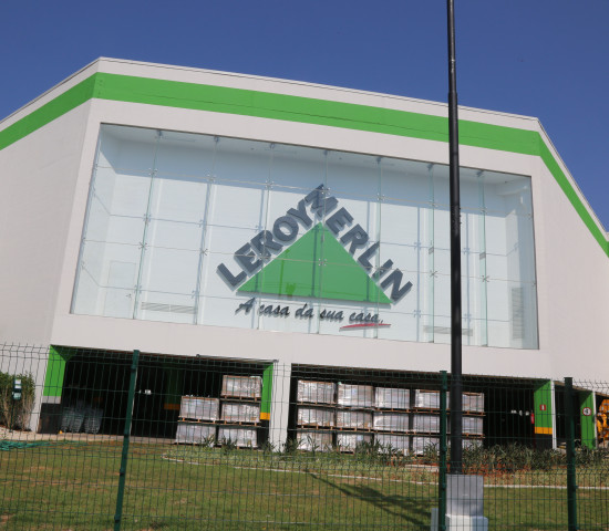 The new Leroy Merlin store in Jaguaré.

