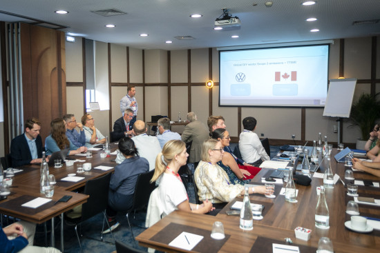 Together with Jamie Pitcairn from Ricardo, the task force agreed on the next steps at its meeting in Lisbon.