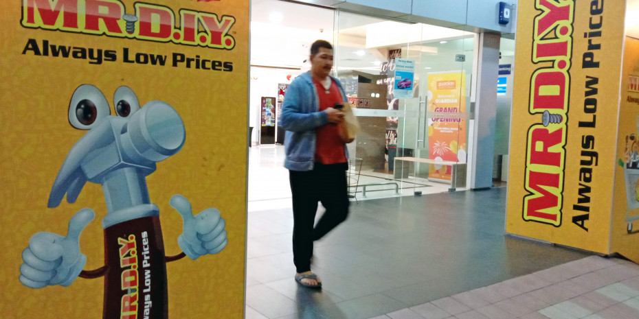 Mr. DIY, nearly 400 stores in Malaysia and Brunei. Photos: Melvin Jong
