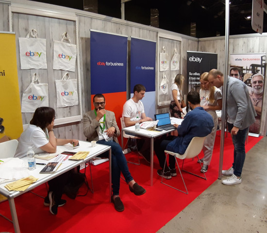 Ebay was among the exhibitors at Buyer Point. Ebay was among the exhibitors at Buyer Point.