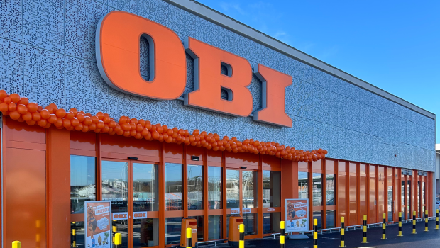 Among the 15 new Obi locations is also a new building: the store in Mühlacker near Pforzheim.