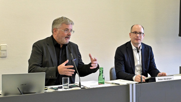 Looking optimistically towards 2026: BHB Managing Director Dr Peter Wüst and BHB Board Spokesman Peter Abraham.