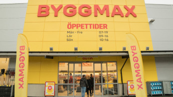 Byggmax sales down by 5.5 per cent
