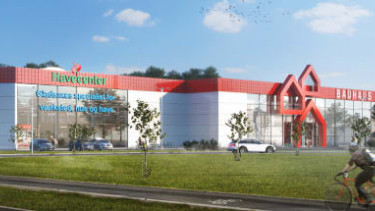 Construction commences for Bauhaus store no. 18 in Denmark