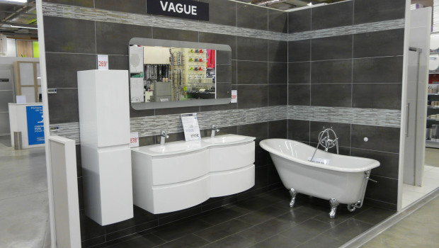 When it comes to the market for bathroom articles, the DIY stores in France, amongst other countries, can score.