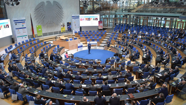 The BHB Congress was held in the plenary hall in Bonn, which was used by the Bundestag, the German parliament, before it moved to Berlin.