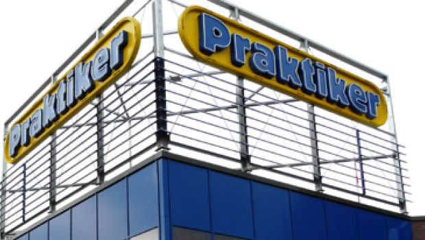For the first time in more than two years Praktiker has again turned in a sales increase in Germany.