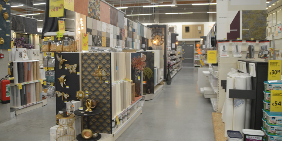 Belgian DIY customers focus on home improvement and less on large-scale projects.