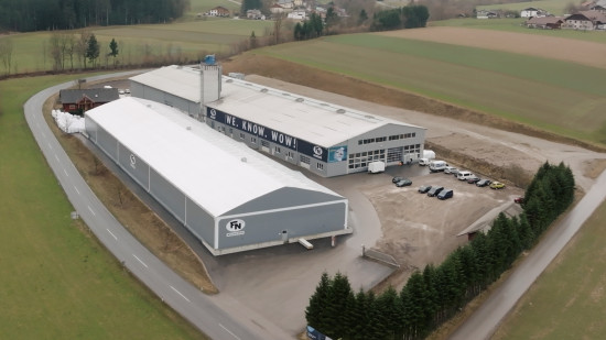 The family-owned company has invested around 10 million euros in the new facility in Pöndorf. The family-owned company has invested around 10 million euros in the new facility in Pöndorf.