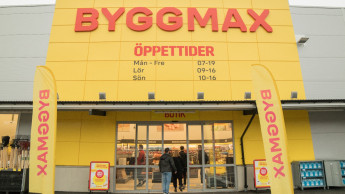 Byggmax remains 9 per cent below previous year's level