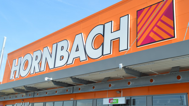 First-quarter sales in all Hornbach stores increased by 2.8 per cent.