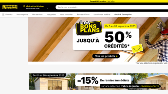 L’entrepôt du bricolage down on previous year at mid-year