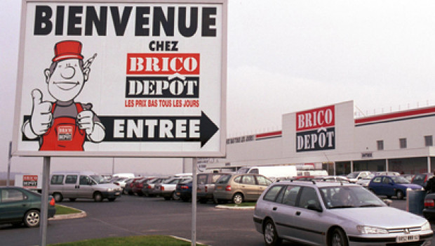 Sales of Brico Dépôt shot up in the third by 11.6 per cent in like-for-like terms.