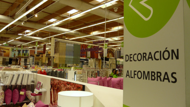 DIY stores in Spain increased their sales by nine per cent in the first six months. 