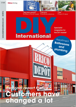 The new edition of DIY International includes a regional report on France.