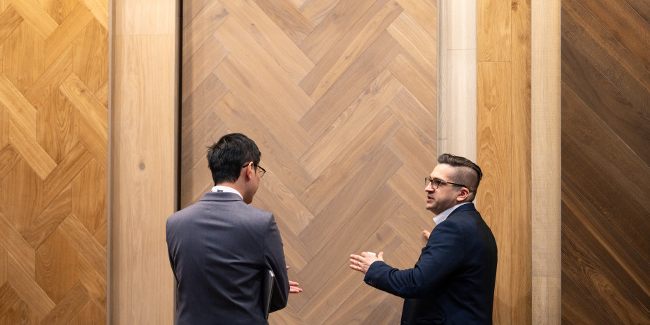 Although also presented on the wall, Domotex has so far positioned itself primarily as a trade fair for flooring. That is now set to change.&nbsp;