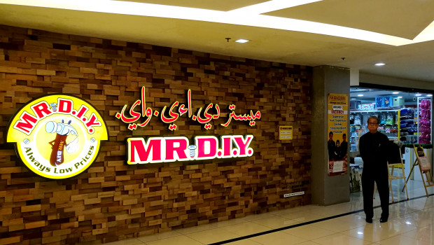 Mr. DIY operates 566 stores in Malaysia and four in Brunei.