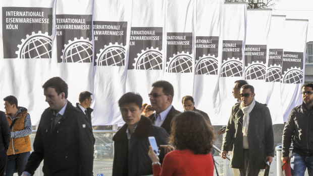 The exhibitors at the Hardware Fair were satisfied with the quality of the visitors. 