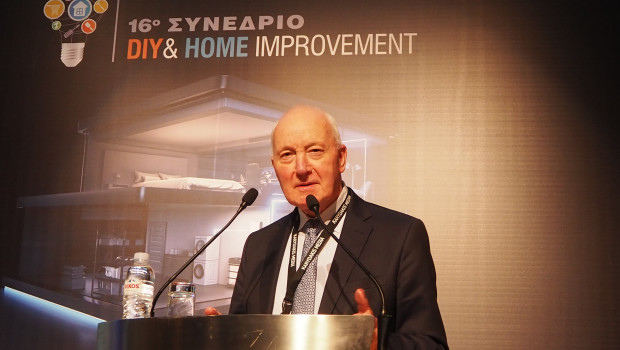In Athens, John Herbert was honoured for his lifetime achievements in the home improvement industry.