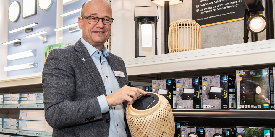 Andreas Kuhrt, Eglo managing director and spokesperson for Sauerland Lighting Week, values the opportunity for intensive exchange about products and solutions. Andreas Kuhrt, Eglo managing director and spokesperson for Sauerland Lighting Week, values the opportunity for intensive exchange about products and solutions.