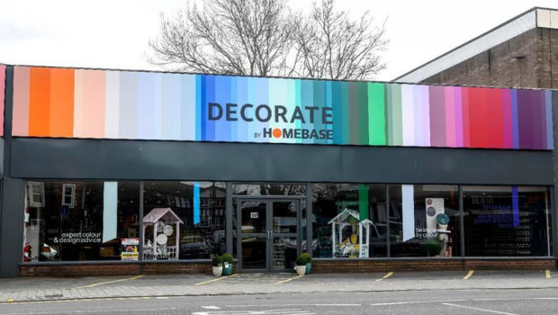 The new Decorate by Homebase store in Cheadle.
