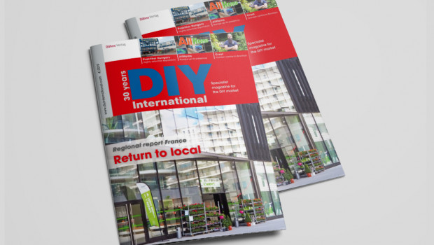 The latest issue of DIY International devotes 14 entire pages to the French home improvement sector.