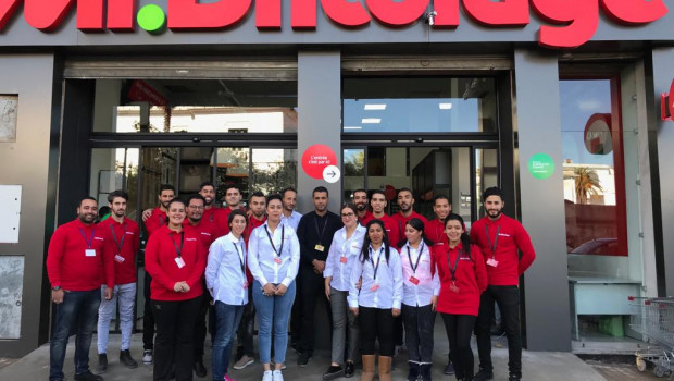 The new Mr. Bricolage store in Casablanca is run by a team of around 20 people.
