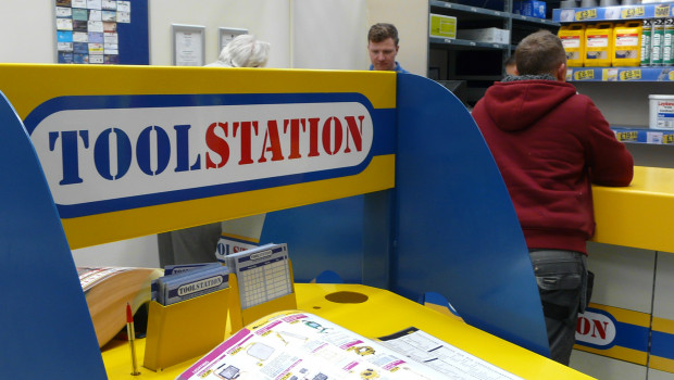 Travis Perkins reports an excellent sales growth for the small format and mail order concept Toolstation.