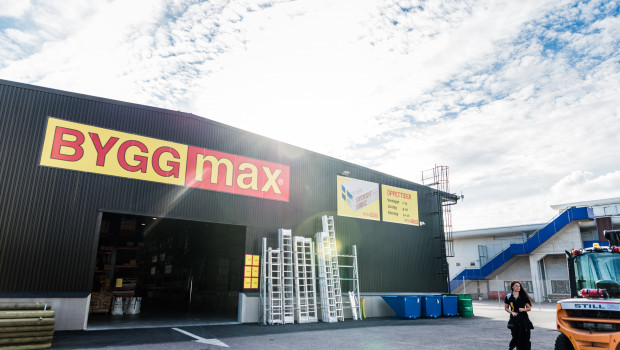 The Byggmax sales channel has grown significantly in the first three quarters.