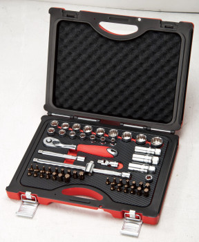 Xuan Sheng, 53PC - 3/8"DR. 6PT socket wrench set