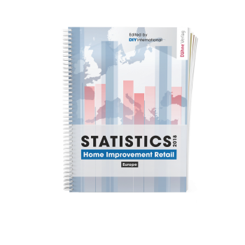 The complete Europe Statistics will be published by Dähne Verlag in July as “Statistics Home Improvement Retail Europe 2018”.