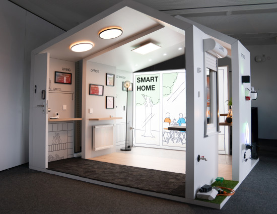 A major highlight was the Smart+ area with its walk-in, interactive smart home.