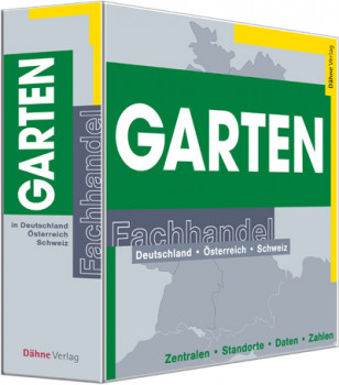 The trade directory Gartenfachhandel Deutschland, Österreich, Schweiz 2011 is available in print and in various CD file formats.