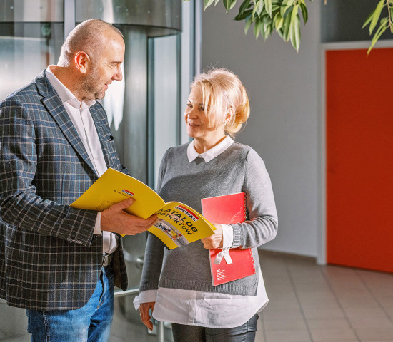 Teamwork at eye level is firmly anchored in Soudal's DNA: colleagues meet in an atmosphere of mutual respect.