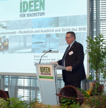 The latest figures were reported by Erich Huwer, chief executive of the Globus specialist stores and president of the BHB German DIY Retail Association, at the BHB Garden Congress in Hamburg.