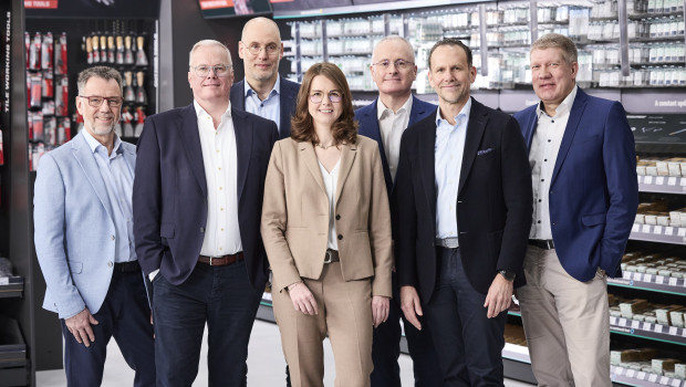 The managing directors of the Sukigroup (from left): Dirk Gohlisch, Sebastian Laus, Michael Lanz, Kirsten Dienhart, Thierry Lepert, Serge Thömmes and Jürgen Juchems.