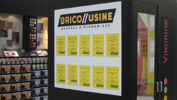 Brico/Usine has nothing to do with a low-cost concept. It is a high-street store with the focus on home improvement.