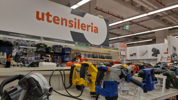 In the first half of 2022, Italian home improvement stores increased their sales by 0.9 per cent.
