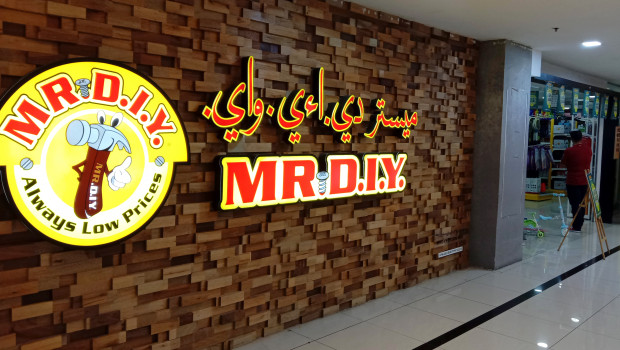 Mr. DIY is Malaysia's largest home improvement store chain.