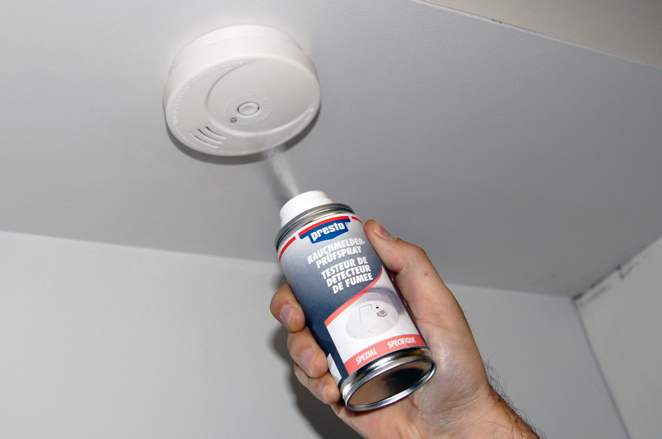 Smoke detector test spray - diyinternational