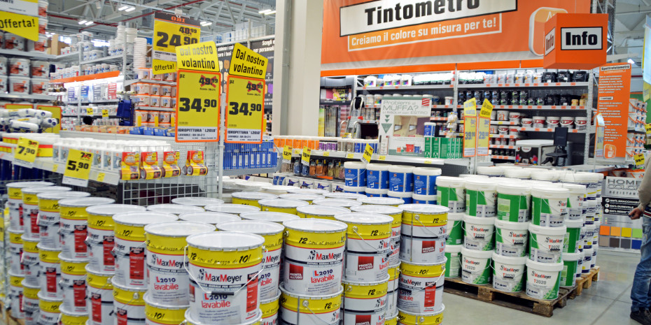 Italy, home paint category
